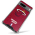 NBA Miami Heat Red Primary Logo Google Pixel 7a Clear Case